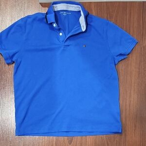 Tommy Hilfiger Men's Vibrant Blue Polo